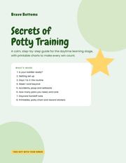 Secrets of Potty Training